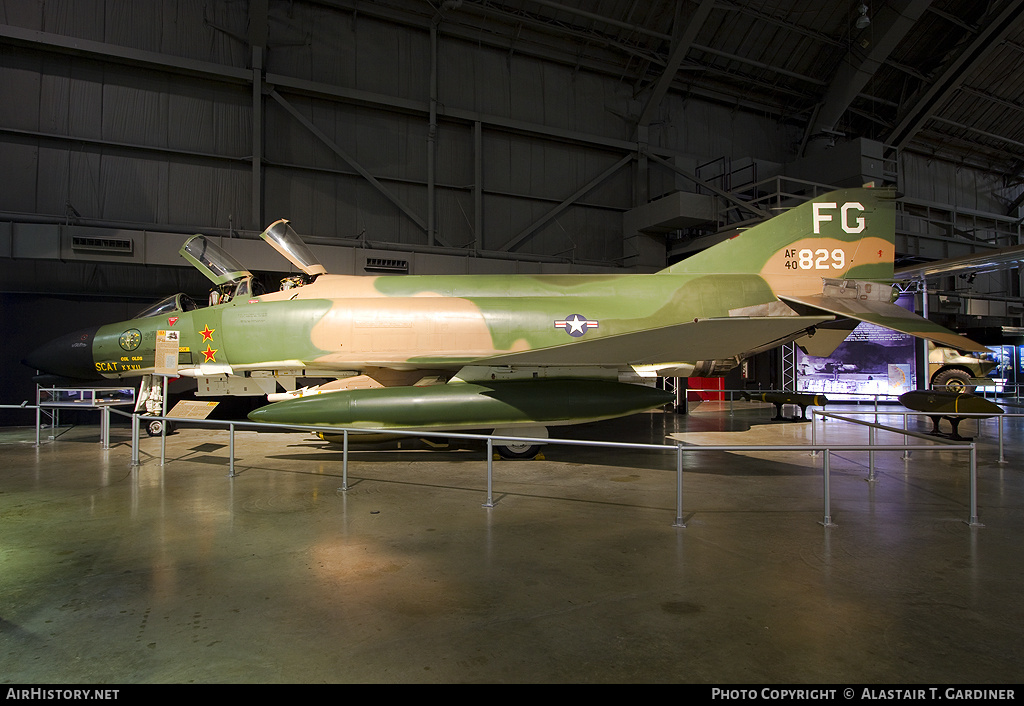 Aircraft Photo of 64-0829 | McDonnell F-4C Phantom II | USA - Air Force | AirHistory.net #56609
