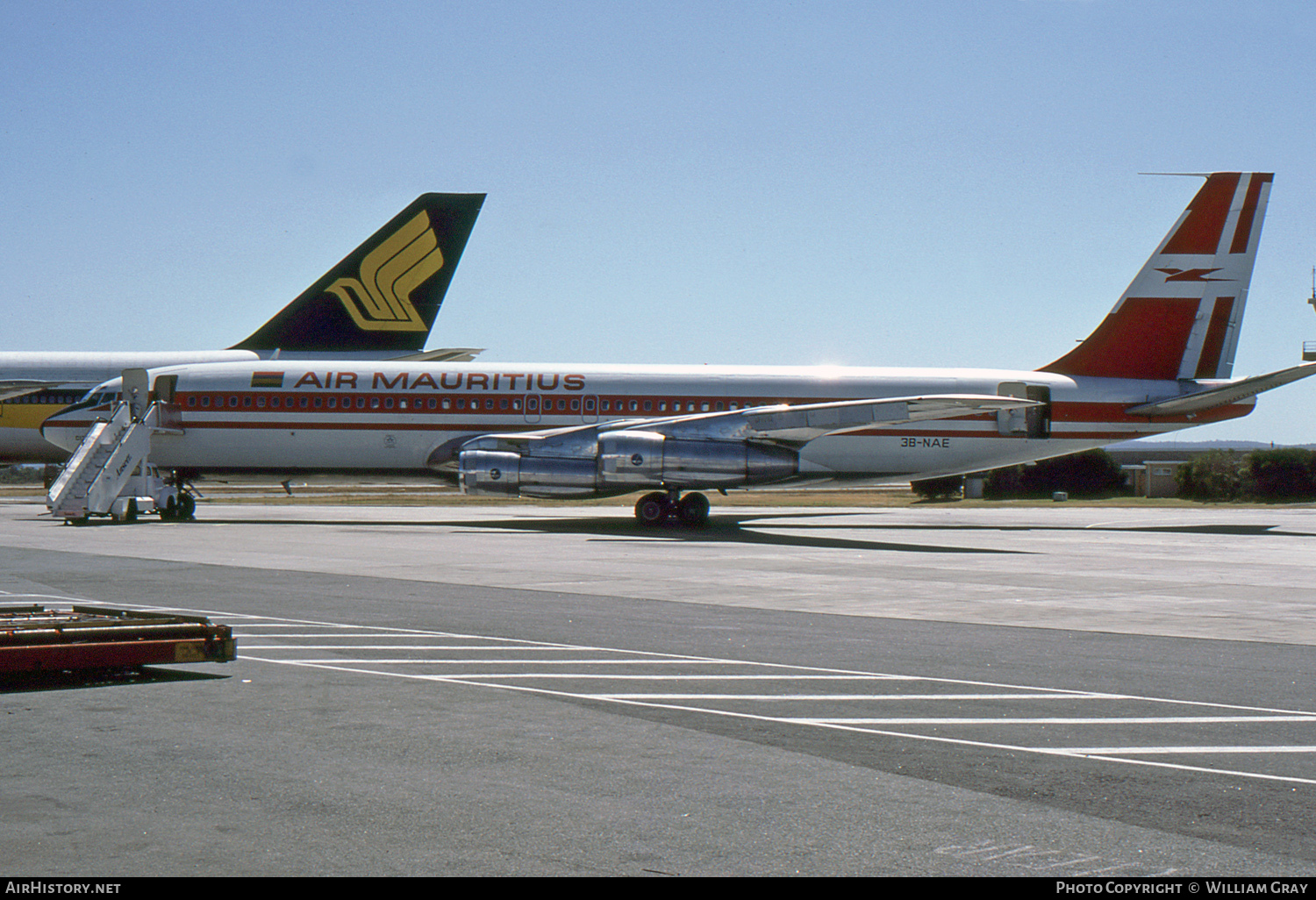 Aircraft Photo of 3B-NAE | Boeing 707-344B | Air Mauritius | AirHistory.net #56619