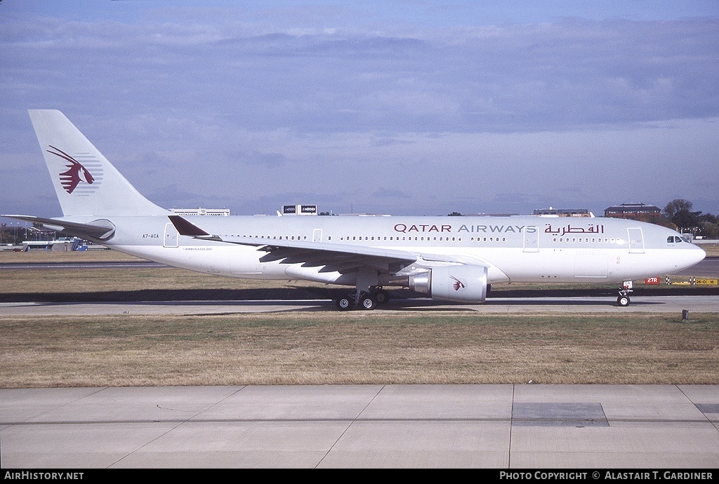 Aircraft Photo of A7-ACA | Airbus A330-203 | Qatar Airways | AirHistory.net #56623