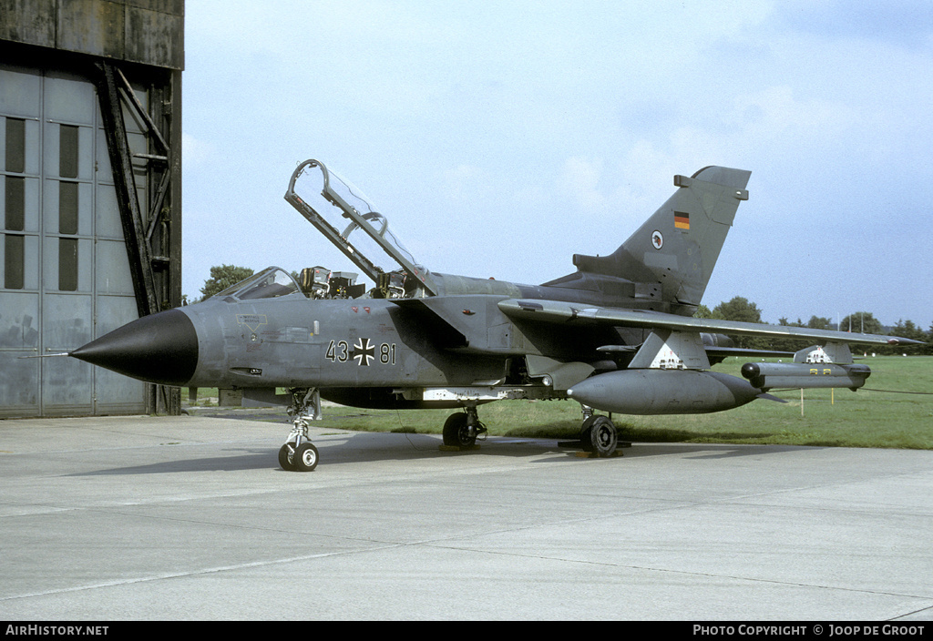 Aircraft Photo of 4381 | Panavia Tornado IDS | Germany - Air Force | AirHistory.net #56631