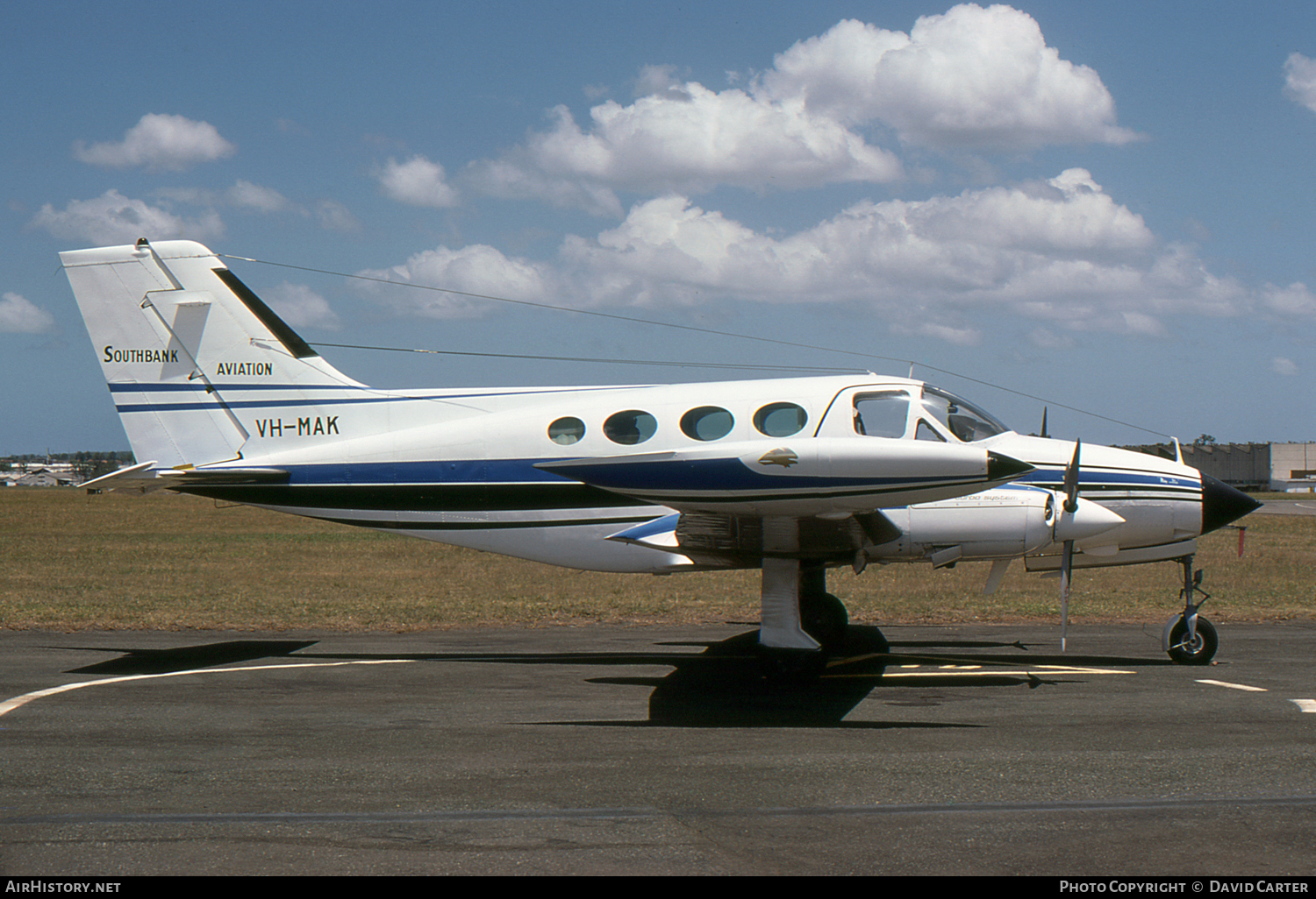 Aircraft Photo of VH-MAK | Cessna 414 | Southbank Aviation | AirHistory.net #56634
