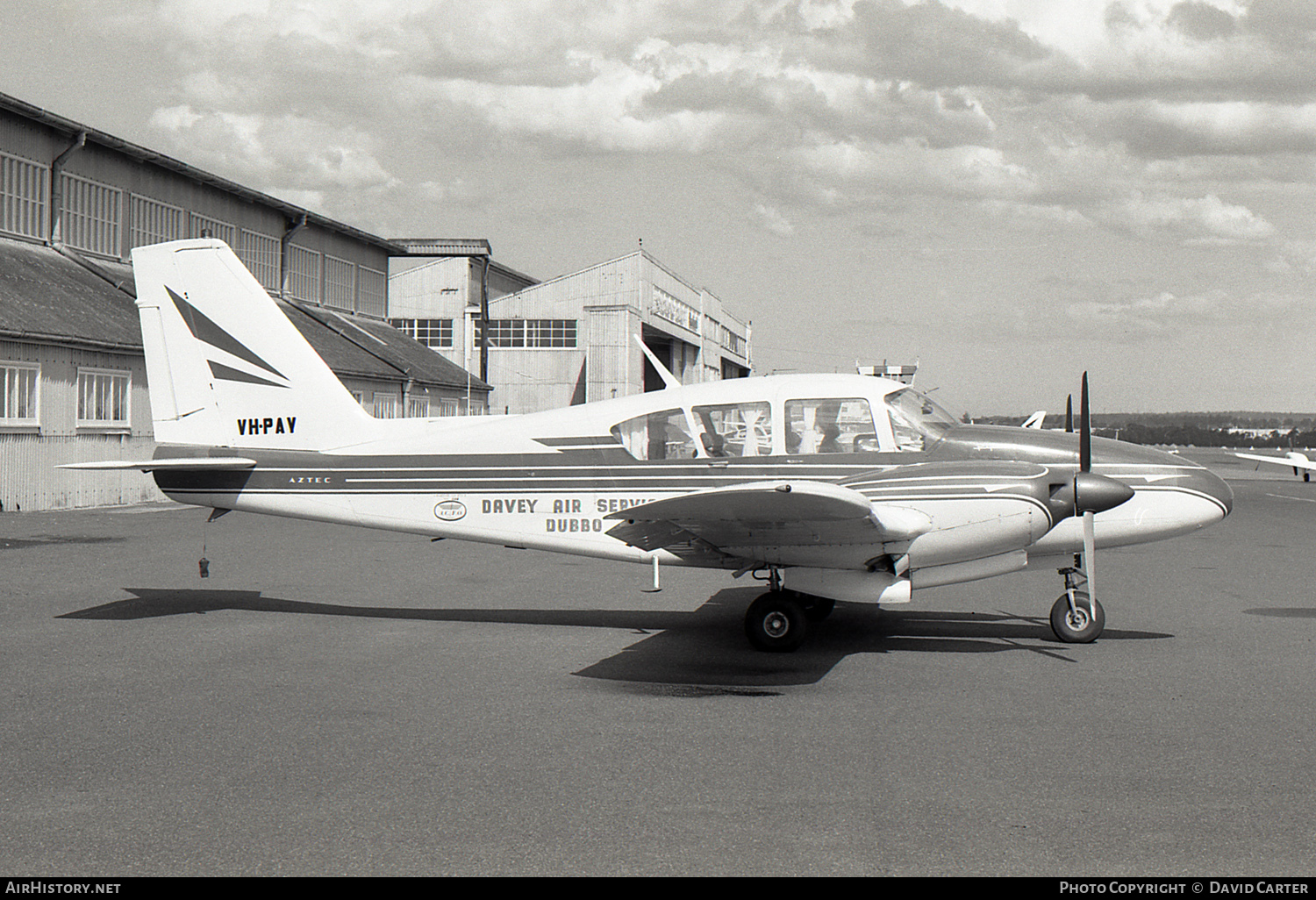 Aircraft Photo of VH-PAY | Piper PA-23-250 Aztec C | Davey Air Services | AirHistory.net #56635