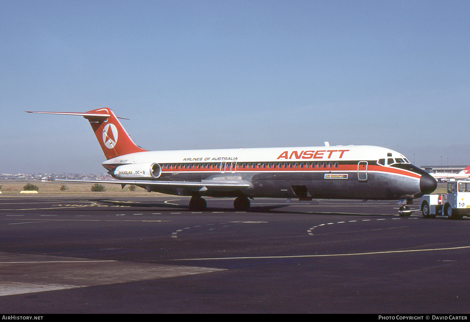 Aircraft Photo of VH-CZF | McDonnell Douglas DC-9-31 | Ansett Airlines of Australia | AirHistory.net #56651