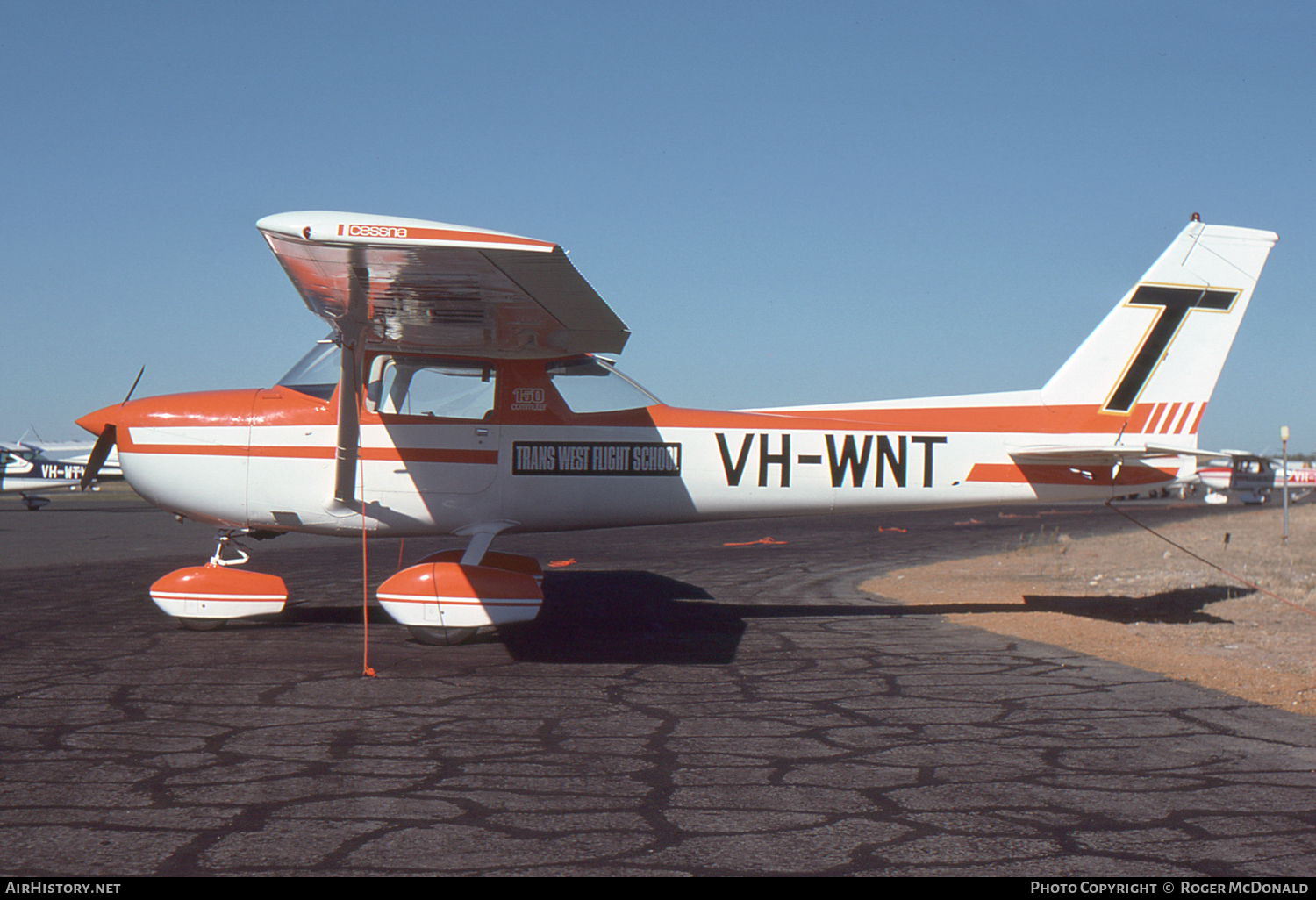 Aircraft Photo of VH-WNT | Cessna 150M | Trans West Flight School | AirHistory.net #56661