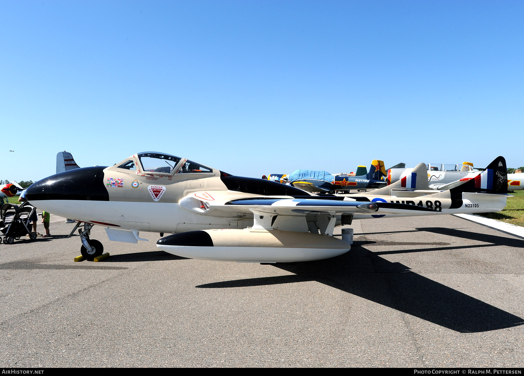 Aircraft Photo of N23105 / WB188 | De Havilland D.H. 115 Vampire T55 | UK - Air Force | AirHistory.net #56667