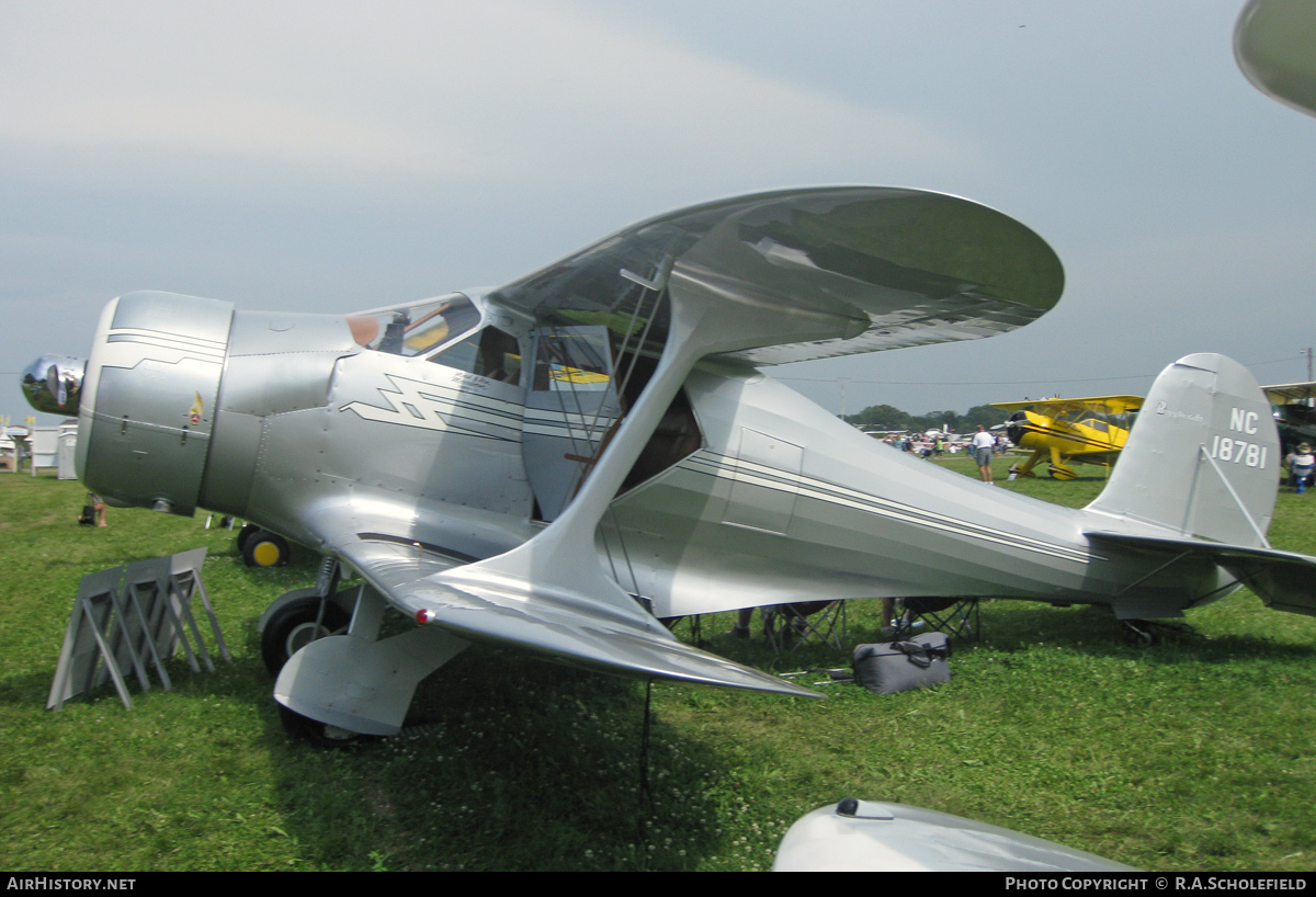 Aircraft Photo of N18781 / NC18781 | Beech F17D | AirHistory.net #56692