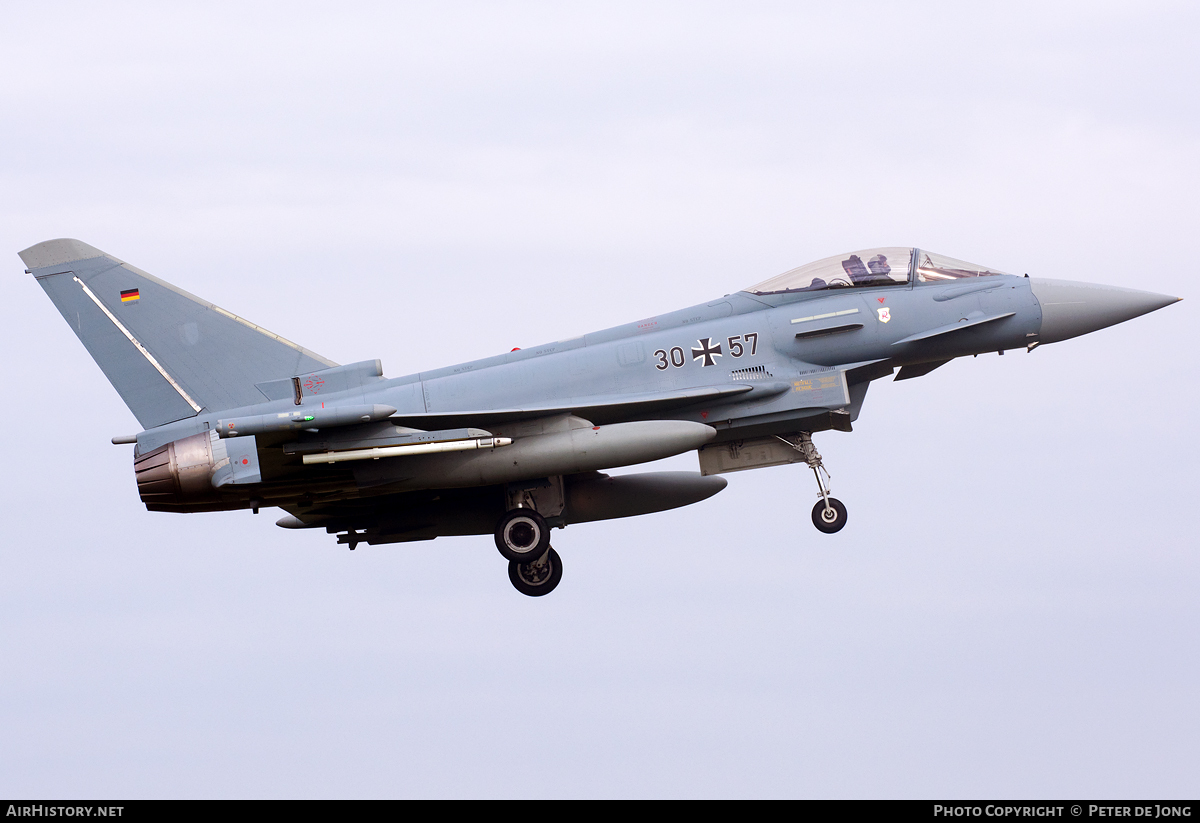 Aircraft Photo of 3057 | Eurofighter EF-2000 Typhoon S | Germany - Air Force | AirHistory.net #56710