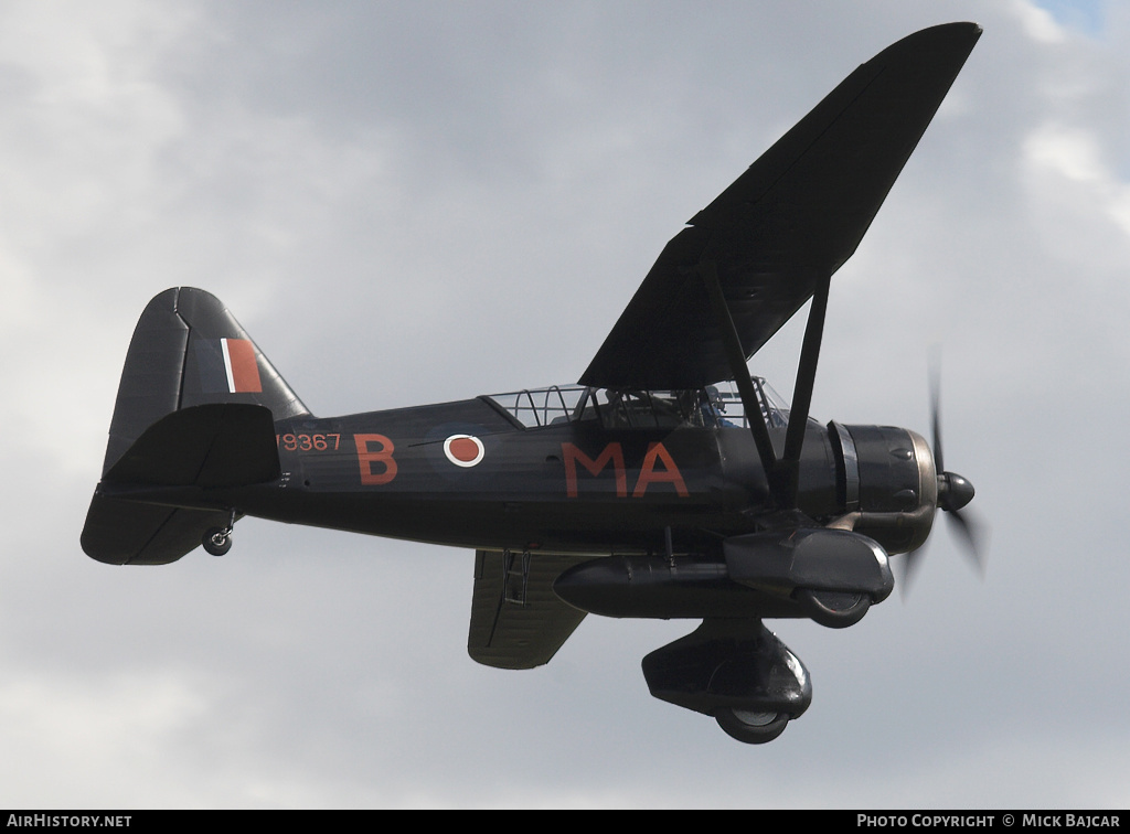Aircraft Photo of G-AZWT / V9367 | Westland Lysander Mk3A | UK - Air Force | AirHistory.net #56726