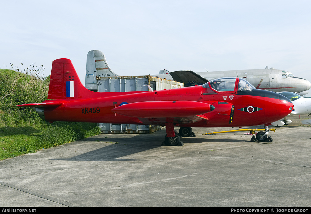 Aircraft Photo of G-BWOT / XN459 | Hunting P.84 Jet Provost T3A | UK - Air Force | AirHistory.net #56738