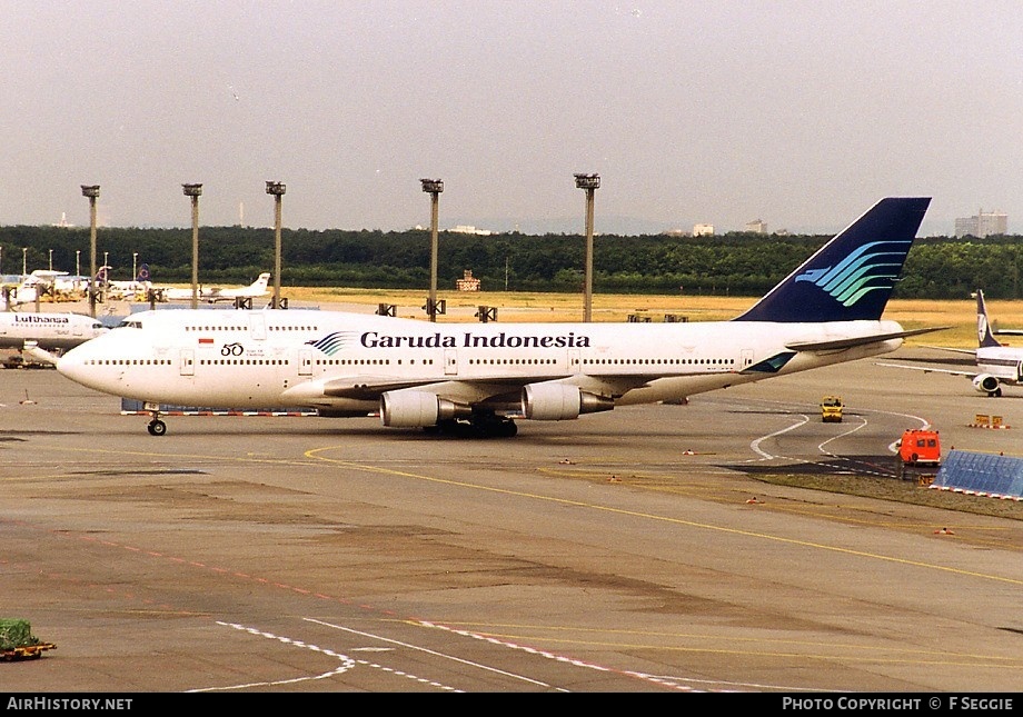 Aircraft Photo of PK-GSG | Boeing 747-4U3 | Garuda Indonesia | AirHistory.net #56779