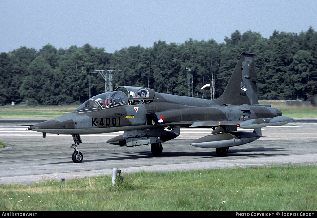 Aircraft Photo of K-4001 | Canadair NF-5B | Netherlands - Air Force | AirHistory.net #56792