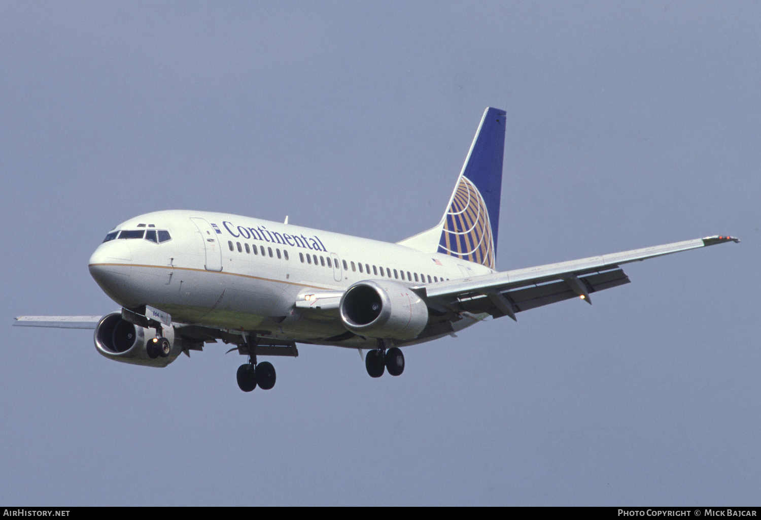 Aircraft Photo of N14664 | Boeing 737-524 | Continental Airlines | AirHistory.net #56801