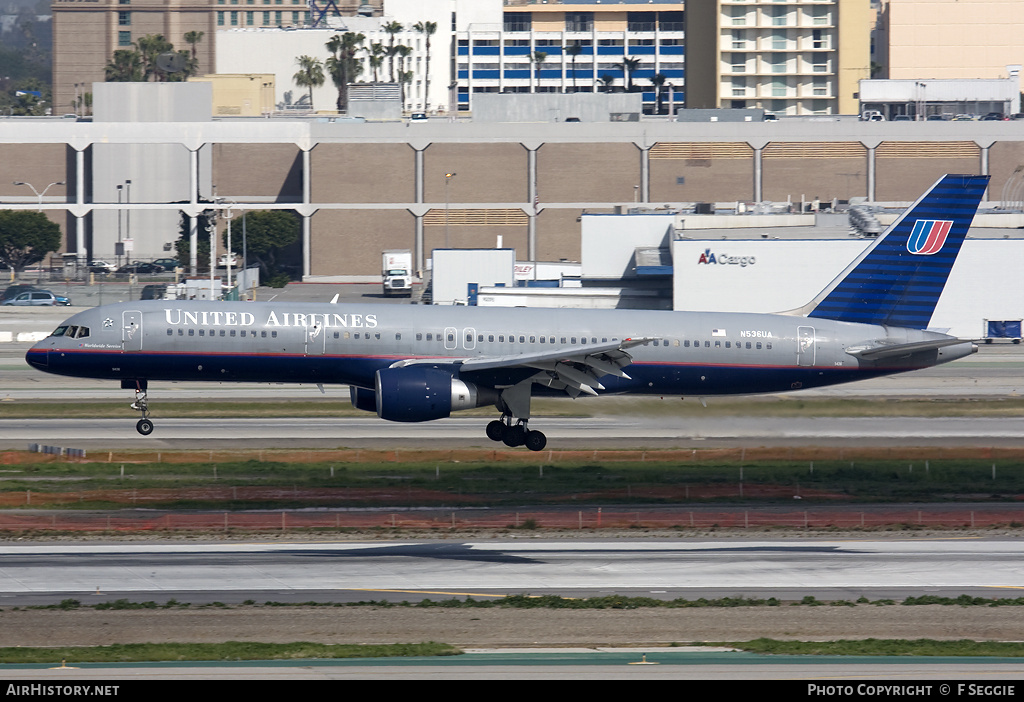 Aircraft Photo of N536UA | Boeing 757-222 | United Airlines | AirHistory.net #56803