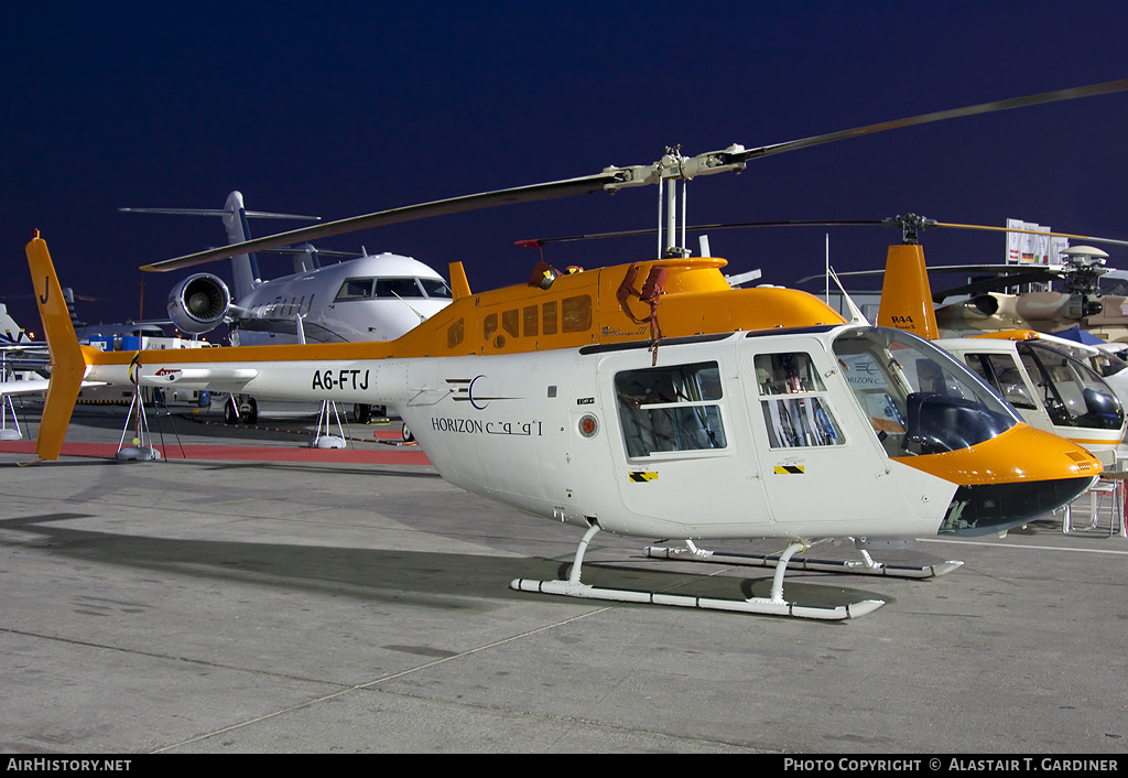 Aircraft Photo of A6-FTJ | Bell 206B-3 JetRanger III | Horizon International Flight Academy | AirHistory.net #56829