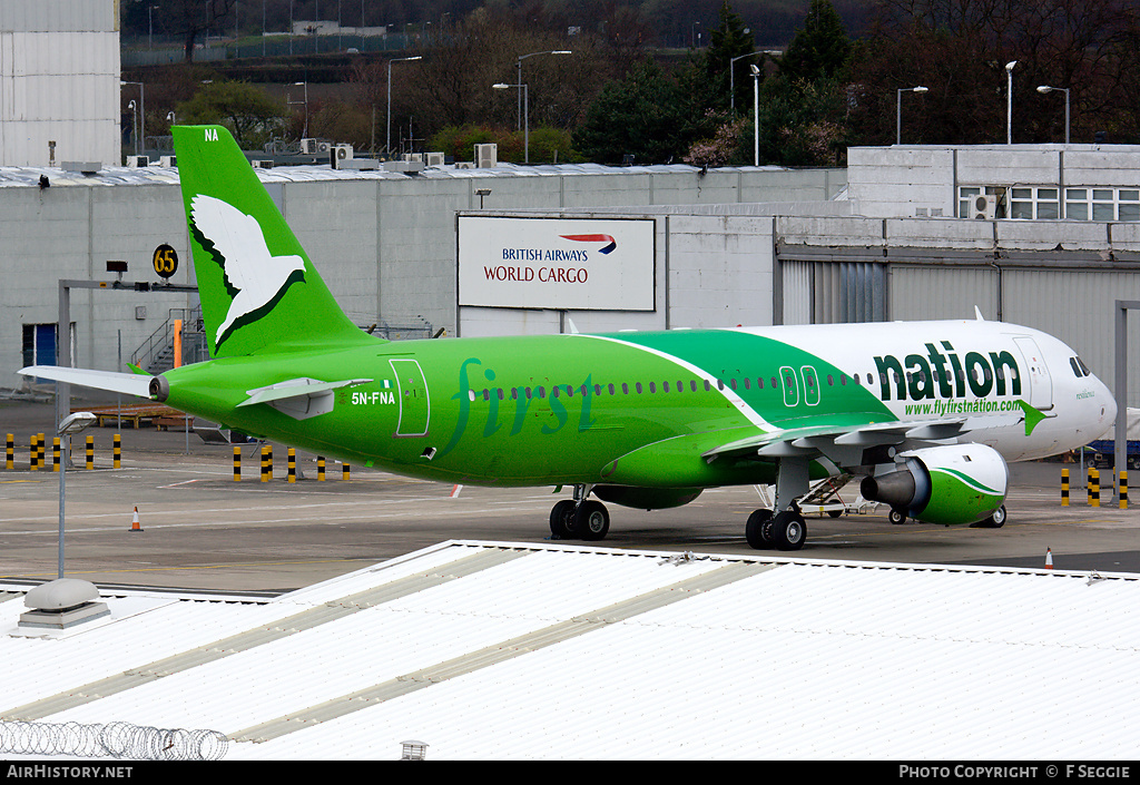 Aircraft Photo of 5N-FNA | Airbus A320-212 | First Nation Airways | AirHistory.net #56838