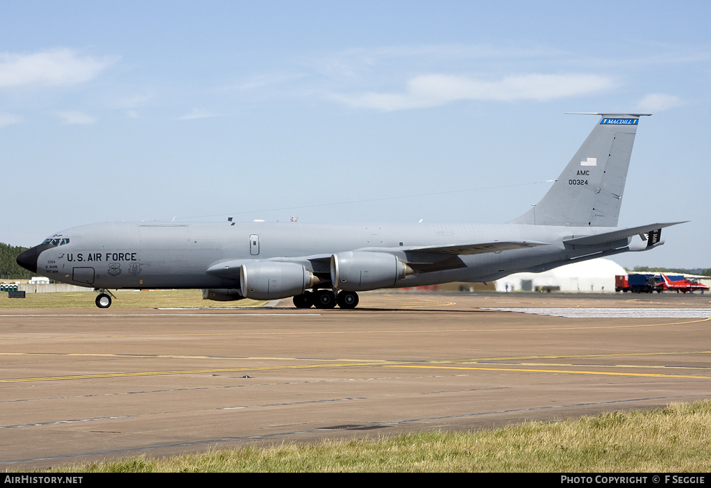 Aircraft Photo of 60-0324 / 00324 | Boeing KC-135R Stratotanker | USA - Air Force | AirHistory.net #56842