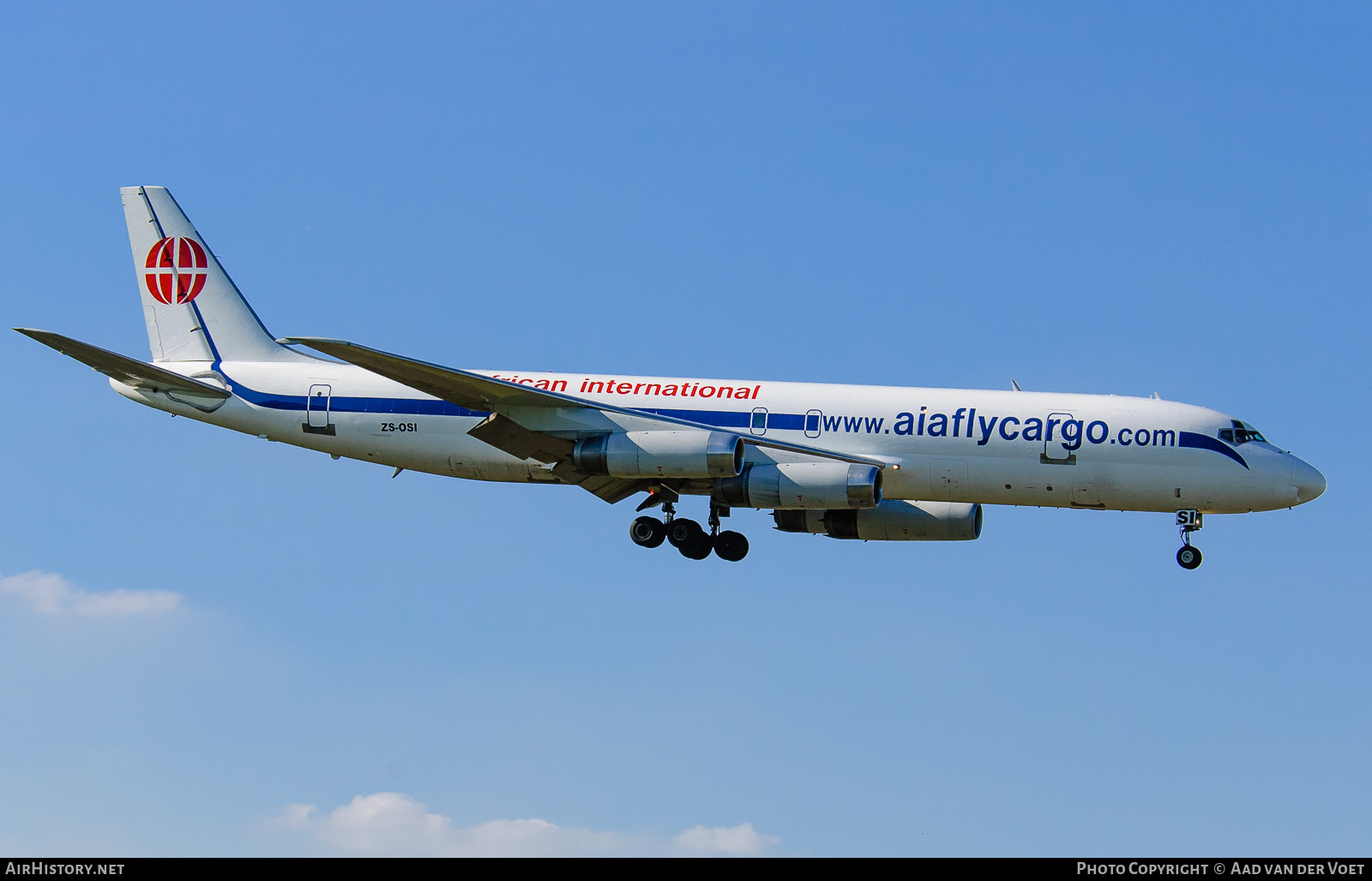 Aircraft Photo of ZS-OSI | McDonnell Douglas DC-8-62(F) | African International Airways | AirHistory.net #56843