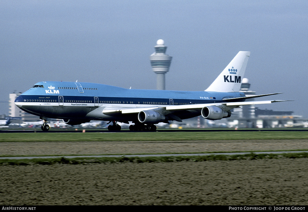 Aircraft Photo of PH-BUK | Boeing 747-206BM(SUD) | KLM - Royal Dutch Airlines | AirHistory.net #56853