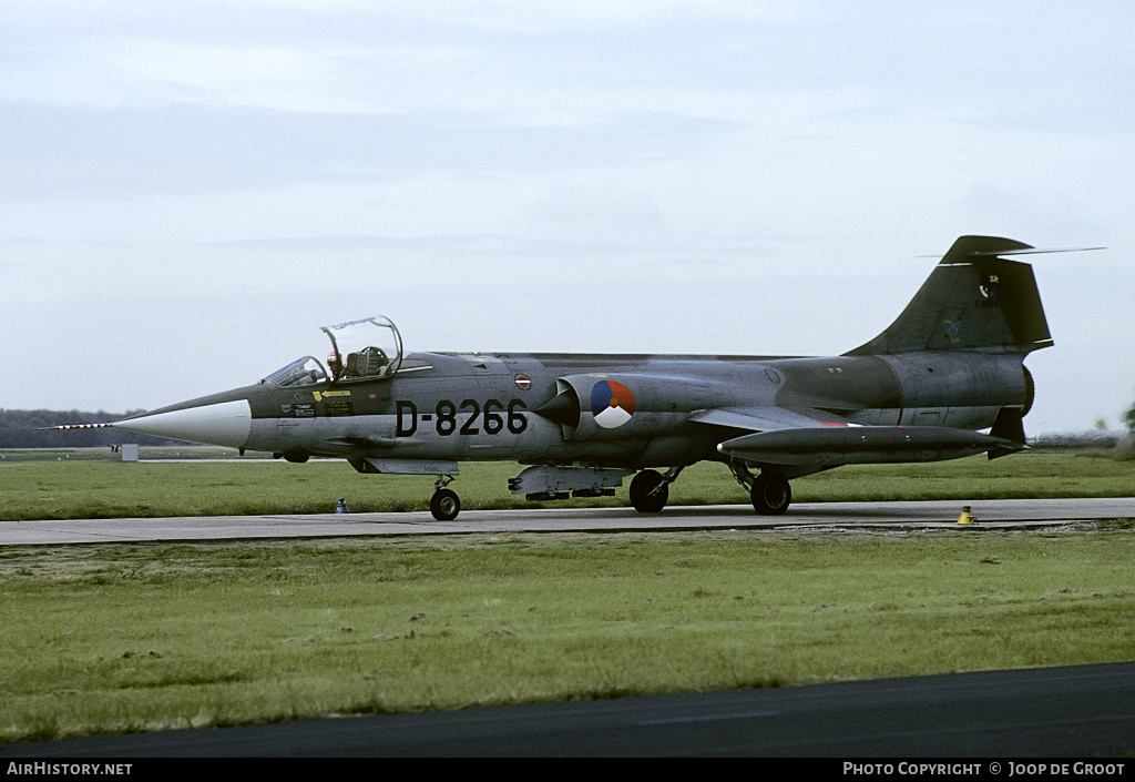 Aircraft Photo of D-8266 | Lockheed F-104G Starfighter | Netherlands - Air Force | AirHistory.net #56861