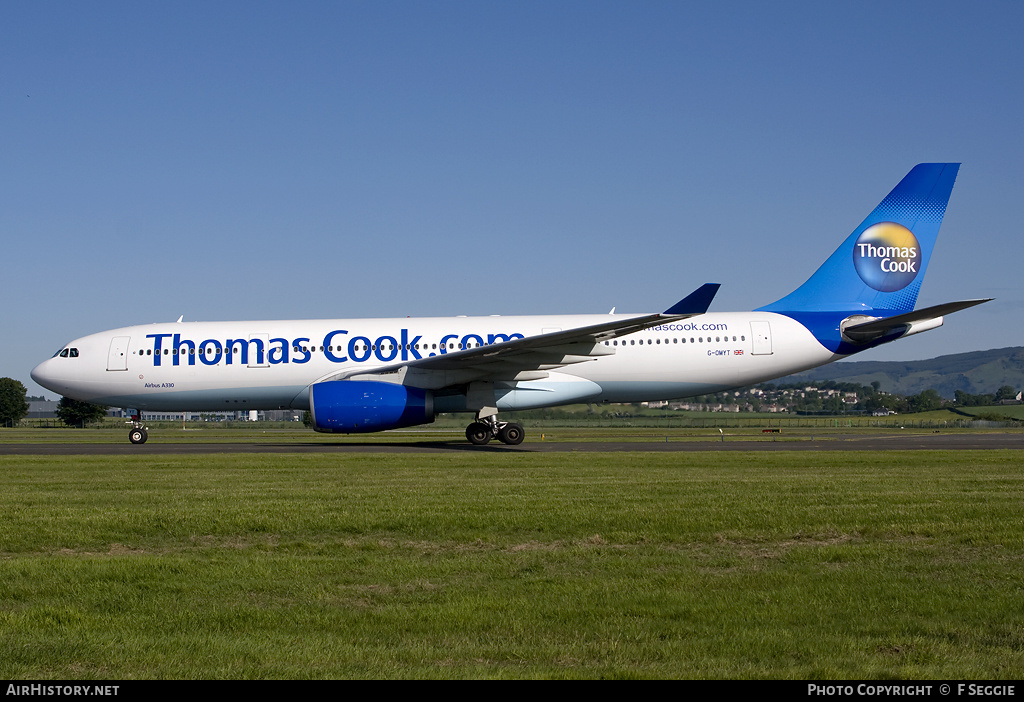 Aircraft Photo of G-OMYT | Airbus A330-243 | Thomas Cook Airlines | AirHistory.net #56863