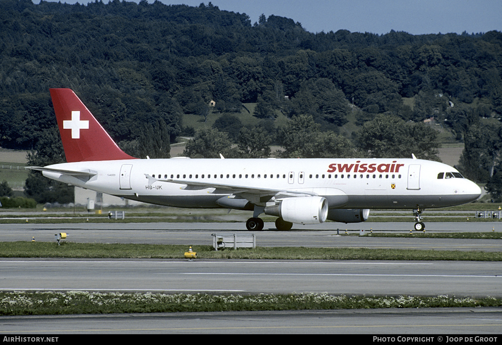 Aircraft Photo of HB-IJK | Airbus A320-214 | Swissair | AirHistory.net #56864