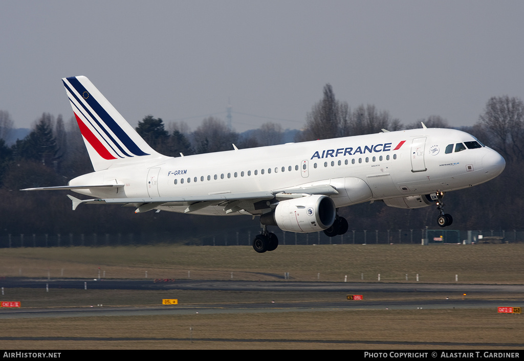 Aircraft Photo of F-GRXM | Airbus A319-111 | Air France | AirHistory.net #56897