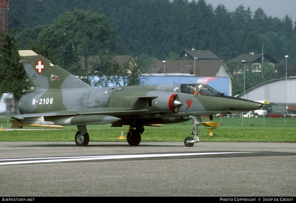 Aircraft Photo of R-2106 | Dassault Mirage IIIRS | Switzerland - Air Force | AirHistory.net #56909