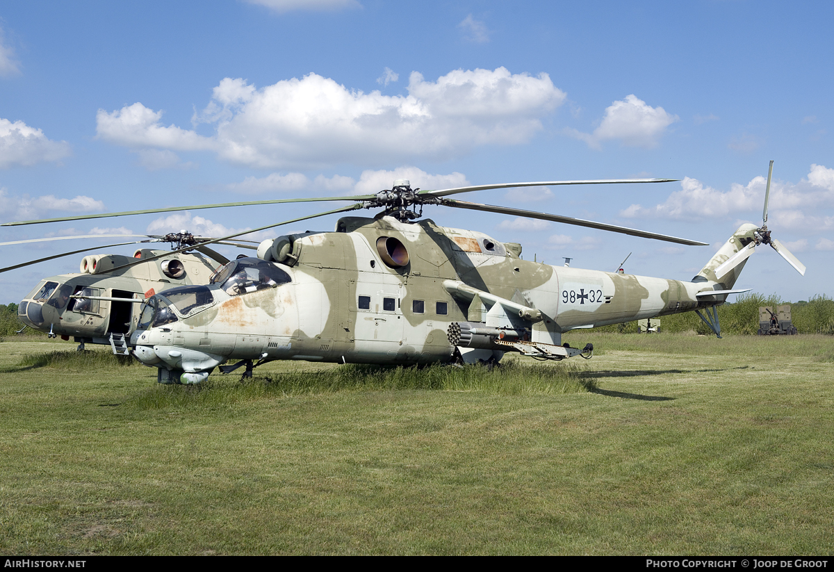 Aircraft Photo of 9832 | Mil Mi-24D | Germany - Air Force | AirHistory.net #56912