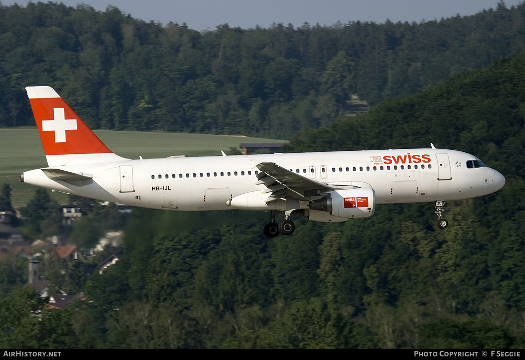 Aircraft Photo of HB-IJL | Airbus A320-214 | Swiss International Air Lines | AirHistory.net #56914