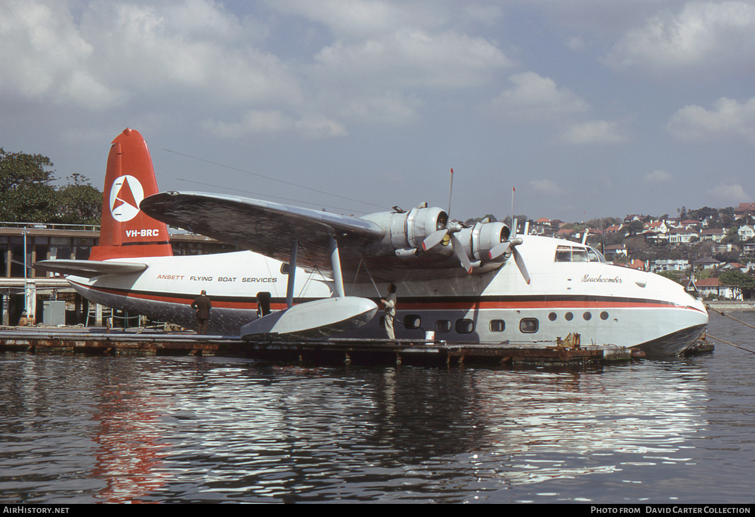Aircraft Photo of VH-BRC | Short S.25 Sandringham 4 | Ansett Flying Boat Services | AirHistory.net #56917