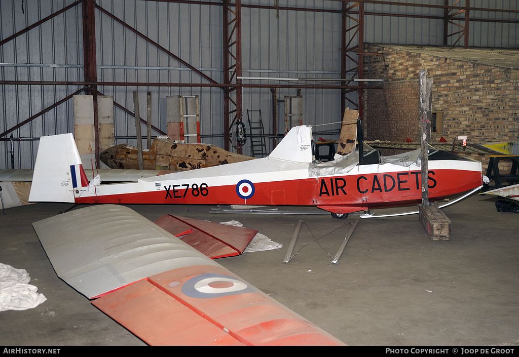 Aircraft Photo of BGA4033 / XE786 | Slingsby T.31B Cadet TX.3 | UK - Air Force | AirHistory.net #56939