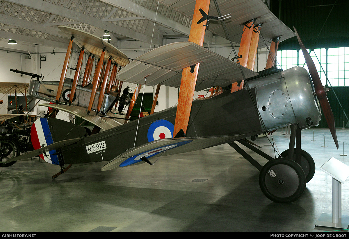Aircraft Photo of N5912 | Sopwith Triplane | UK - Air Force | AirHistory.net #56953