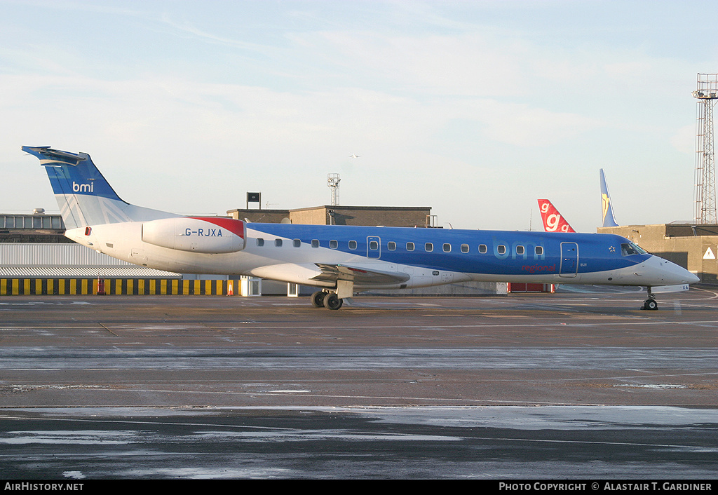 Aircraft Photo of G-RJXA | Embraer ERJ-145EP (EMB-145EP) | BMI Regional | AirHistory.net #56959