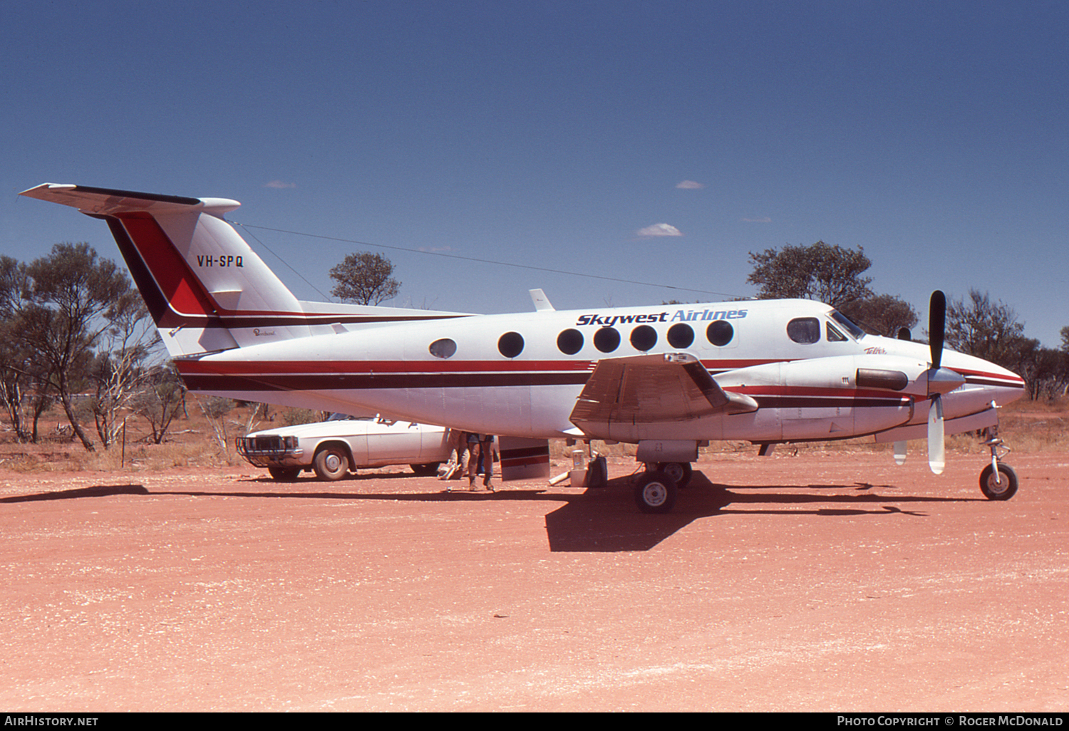 Aircraft Photo of VH-SPQ | Beech 200 Super King Air | Skywest Airlines | AirHistory.net #56963