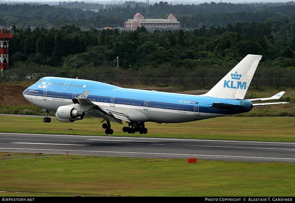Aircraft Photo of PH-BFN | Boeing 747-406 | KLM - Royal Dutch Airlines | AirHistory.net #56974