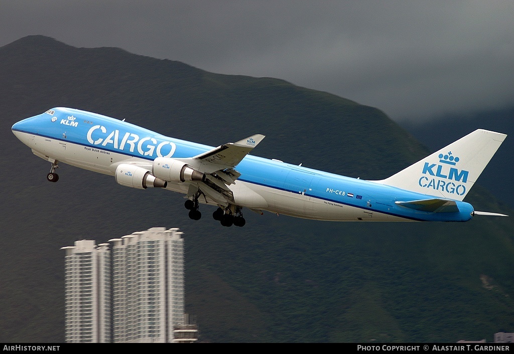 Aircraft Photo of PH-CKB | Boeing 747-406F/ER/SCD | KLM - Royal Dutch Airlines Cargo | AirHistory.net #56976