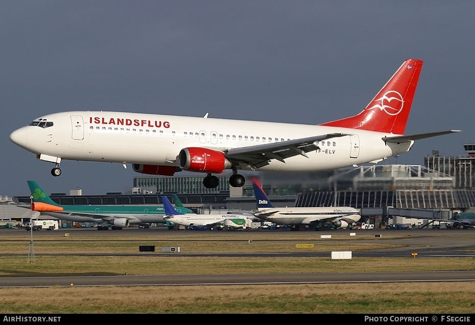 Aircraft Photo of TF-ELV | Boeing 737-4S3 | Íslandsflug | AirHistory.net #56982