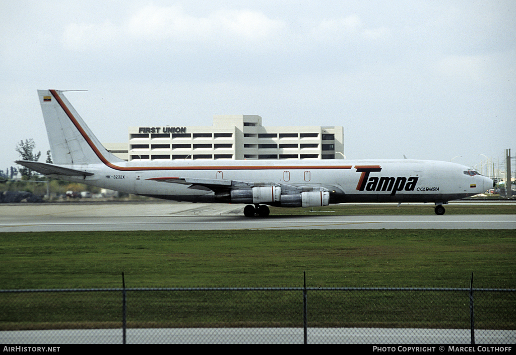 Aircraft Photo of HK-3232X | Boeing 707-321C | TAMPA - Transportes Aéreos Mercantiles Panamericanos | AirHistory.net #56984