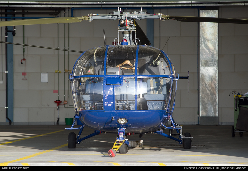 Aircraft Photo of A-301 | Sud SA-316B Alouette III | Netherlands - Air Force | AirHistory.net #56988