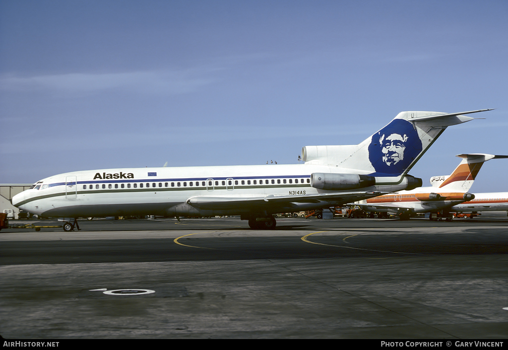 Aircraft Photo of N314AS | Boeing 727-21 | Alaska Airlines | AirHistory.net #57009