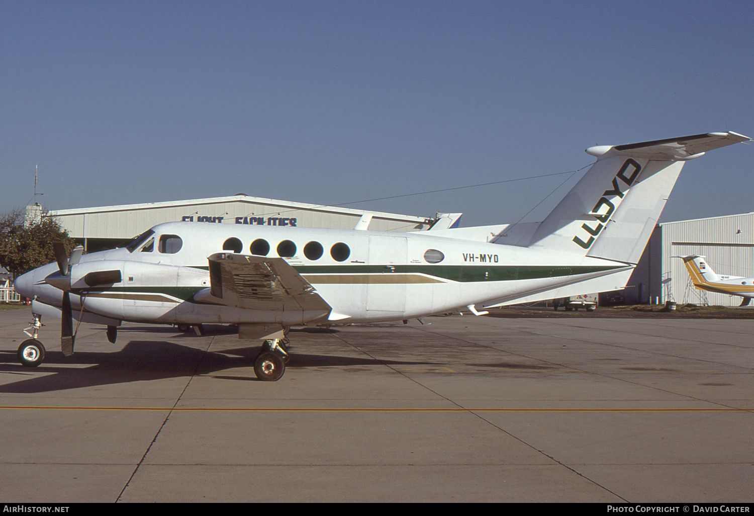 Aircraft Photo of VH-MYO | Beech 200 Super King Air | Lloyd Aviation | AirHistory.net #57050