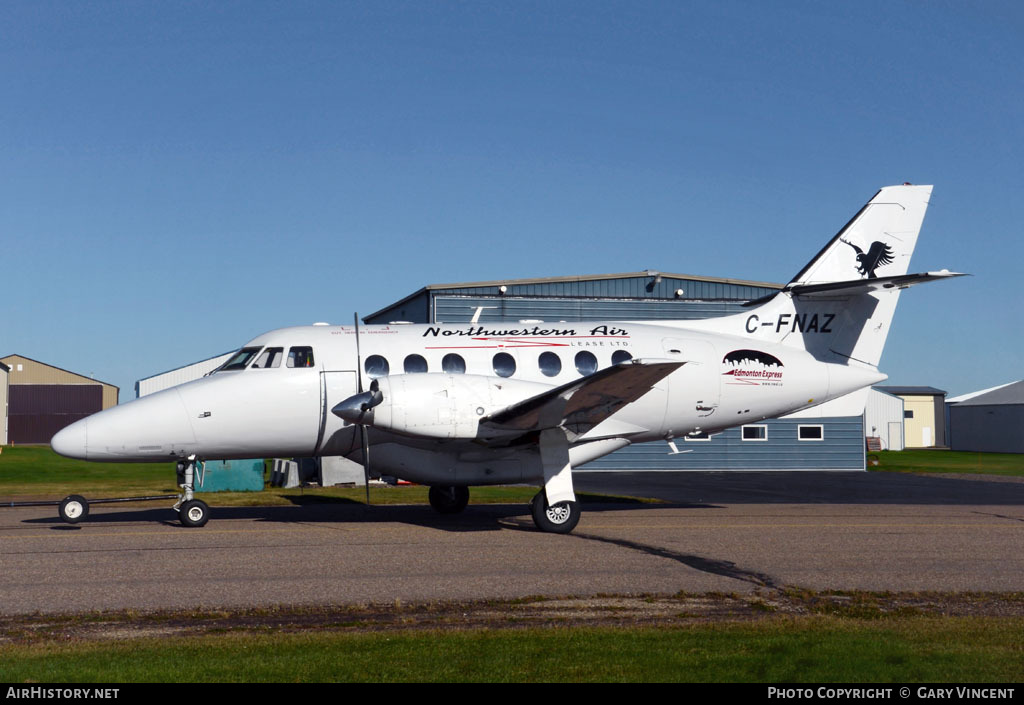 Aircraft Photo of C-FNAZ | British Aerospace BAe-3212 Jetstream Super 31 | Northwestern Air Lease | AirHistory.net #57051