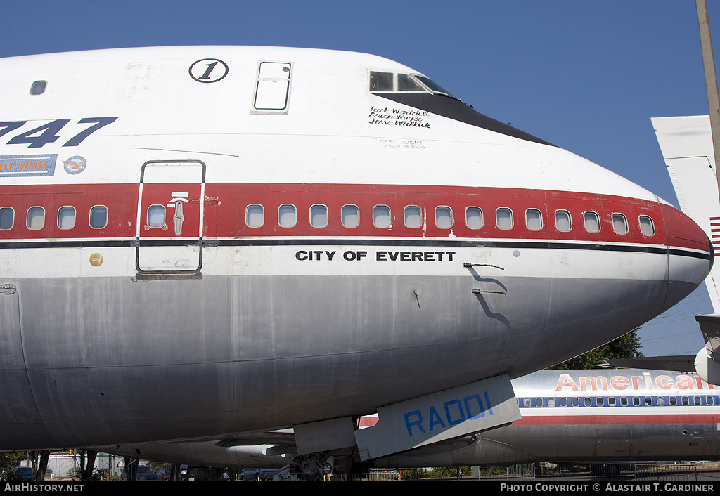 Aircraft Photo of N7470 | Boeing 747-121 | Boeing | AirHistory.net #57055