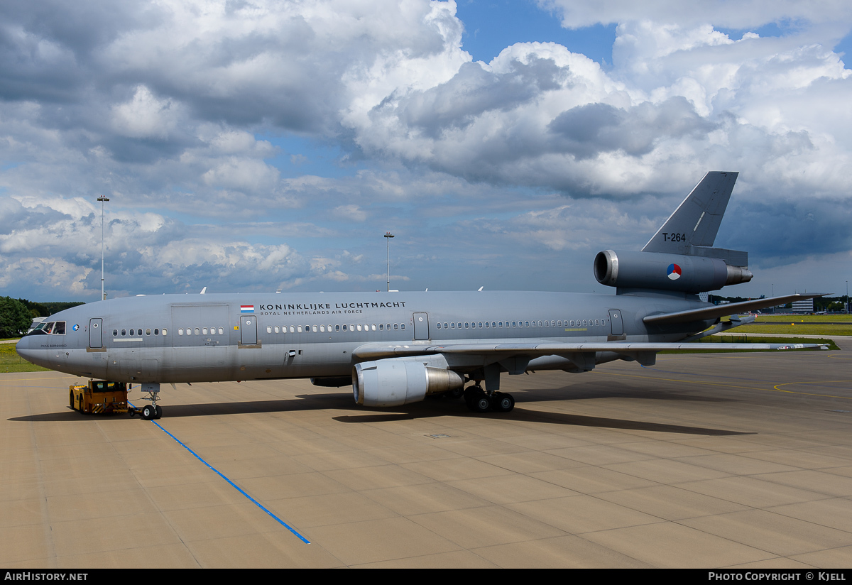 Aircraft Photo of T-264 | McDonnell Douglas KDC-10-30CF | Netherlands - Air Force | AirHistory.net #57060