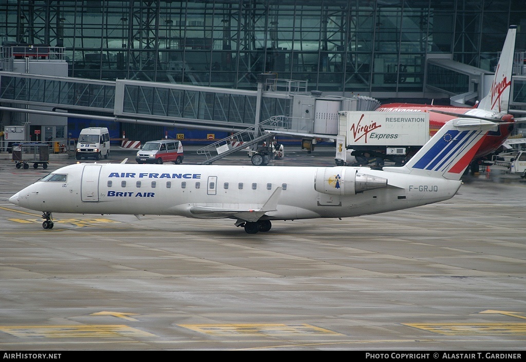 Aircraft Photo of F-GRJQ | Bombardier CRJ-100ER (CL-600-2B19) | Air France | AirHistory.net #57070