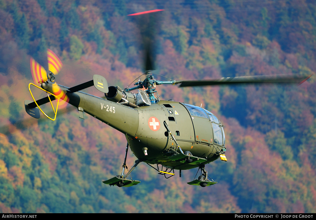 Aircraft Photo of V-245 | Sud SE-3160 Alouette III | Switzerland - Air Force | AirHistory.net #57082