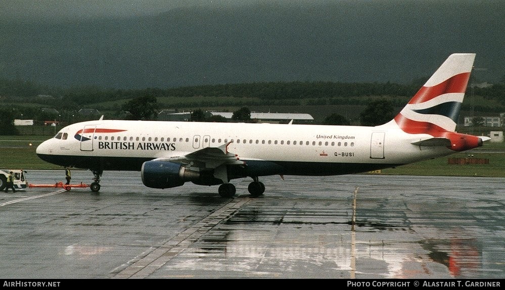 Aircraft Photo of G-BUSI | Airbus A320-211 | British Airways | AirHistory.net #57091