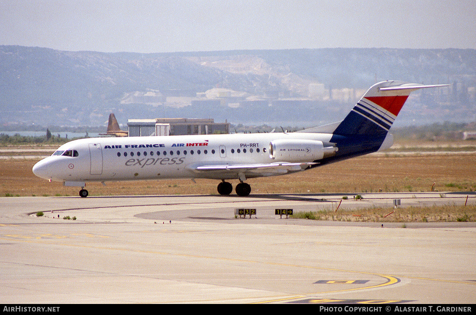 Aircraft Photo of PH-RRT | Fokker 70 (F28-0070) | Air France Express | AirHistory.net #57092