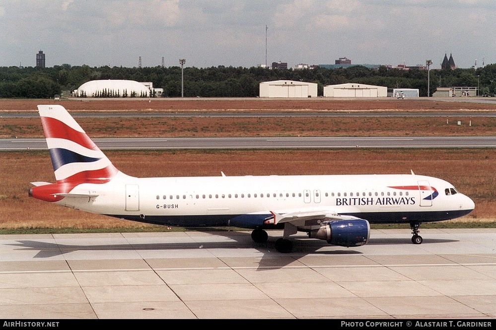 Aircraft Photo of G-BUSH | Airbus A320-211 | British Airways | AirHistory.net #57101