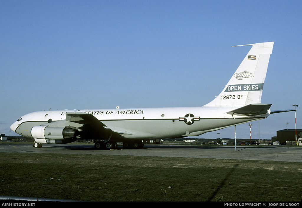 Aircraft Photo of 61-2672 / AF61-2672 | Boeing OC-135B | USA - Air Force | AirHistory.net #57107